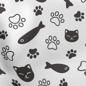 Smiling Cat Dried Fish Stretch Ponte