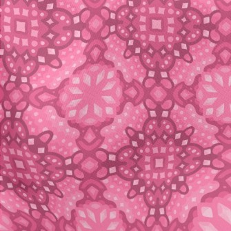 Gorgeous Crystal Damask Stretch Ponte