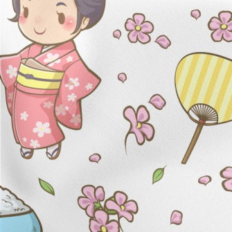 Kawaii Japanese Girl Stretch Ponte