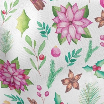 Bright And Beautiful Flowers Stretch Ponte