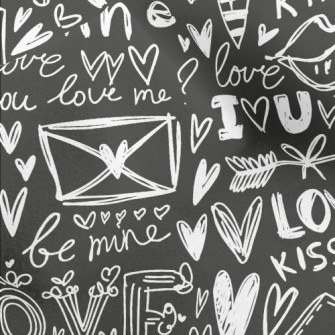 Sweet Words Micro Fleece