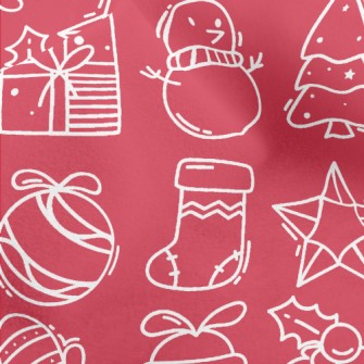 Christmas Snowman Decoration Micro Fleece