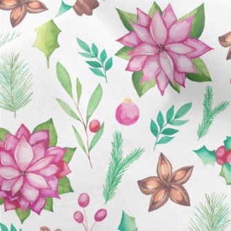 Bright And Beautiful Flowers Micro Fleece