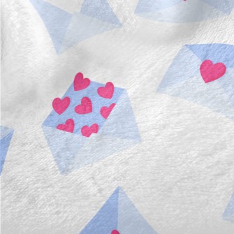 Soft Message Envelope Minky
