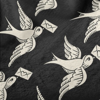 Swallow's Love Letter Minky