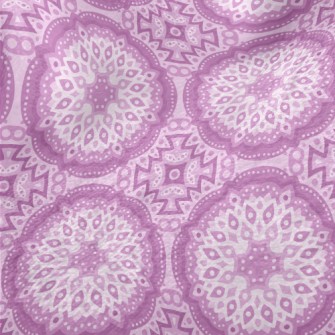 Lace Kaleidoscope Flowers Minky