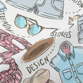 Girls Fashion Boots And Hats Piqué