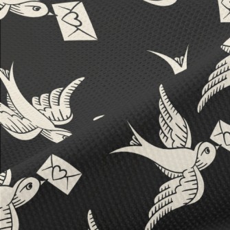 Swallow's Love Letter Piqué