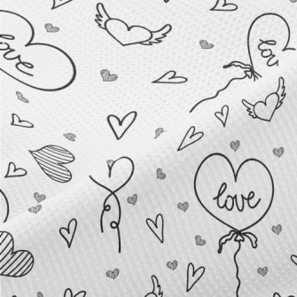 Simple Love Balloon Piqué