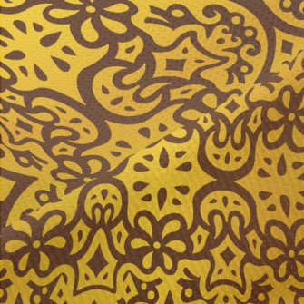 Glitter Damask Piqué