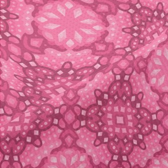 Gorgeous Crystal Damask Piqué
