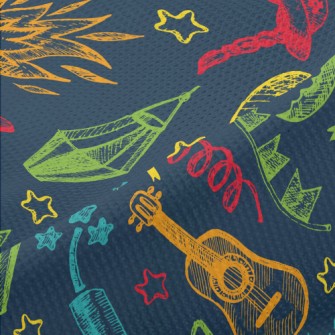 Pleasant Vacation Life Piqué