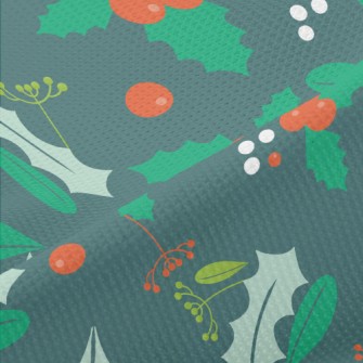 Vitality Christmas Red Piqué