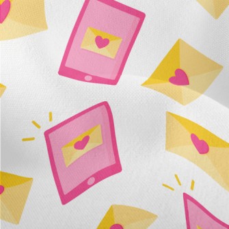 Love Instant Message Lightweight Performance Linen