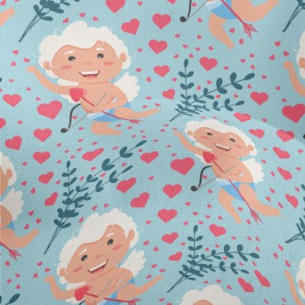 Cupid, The Playful God Of Love Lightweight Performance Linen