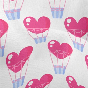 Heart Shaped Hot Air Balloon Lightweight Performance Linen
