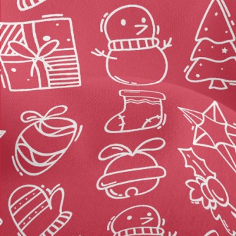Christmas Snowman Decoration Lightweight Performance Linen