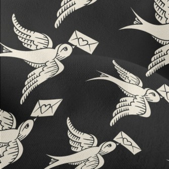 Swallow's Love Letter Lightweight Performance Linen