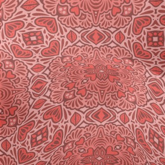 Bright And Generous Damask Lightweight Performance Linen