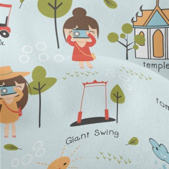 Girls Trip To Thailand Lightweight Performance Linen