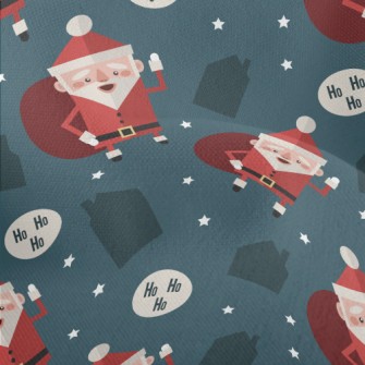 Energetic Santa Claus Lightweight Performance Linen
