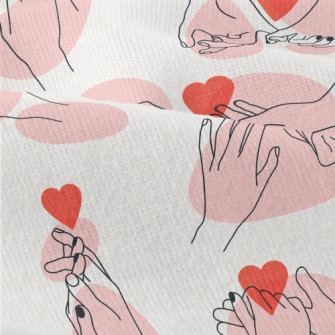 Couple Hooking Little Hands Modern Jersey