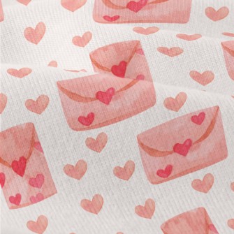 Pink Love Letter Modern Jersey