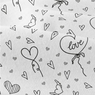 Simple Love Balloon Modern Jersey