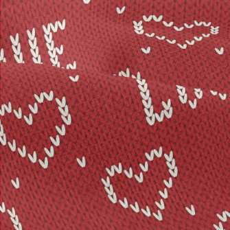 Knitted Style Heart Modern Jersey