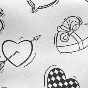 Love Cake Gift Jersey Backed Fleece