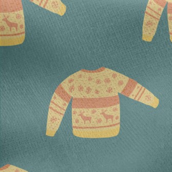 Winter Occasion Sweater Jersey Backed Fleece