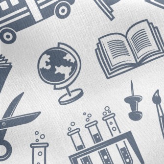 Starting School Classes Jersey Backed Fleece