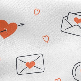 Love Wings Envelope Jersey Backed Fleece