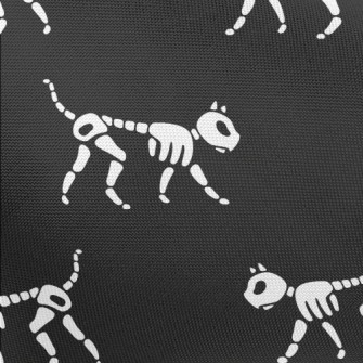 Funny Cat Bones Pongee