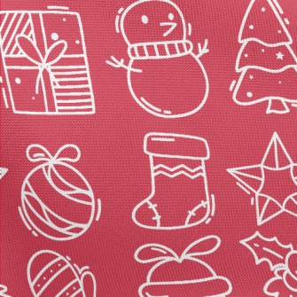 Christmas Snowman Decoration Pongee