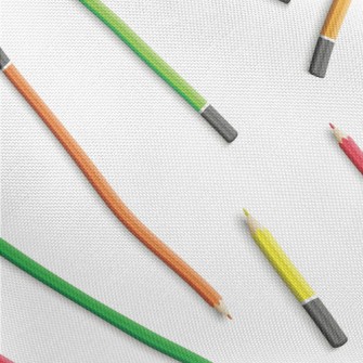 Colorful Pencils Pongee