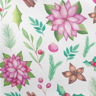 Bright And Beautiful Flowers Pongee