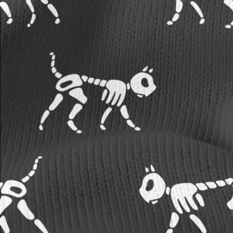 Funny Cat Bones Stretch Jersey