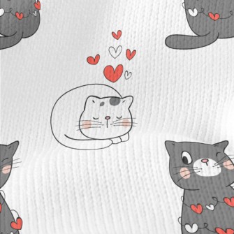 Couple Cats Who Like Each Othe Stretch Jersey