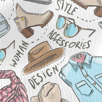 Girls Fashion Boots And Hats Stretch Jersey