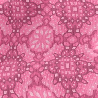 Gorgeous Crystal Damask Stretch Jersey
