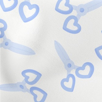 Love Handle Scissors Lightweight Cotton Poplin