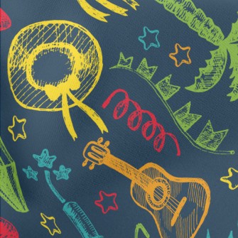 Pleasant Vacation Life Lightweight Cotton Poplin