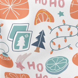 Christmas Gift Exchange Lightweight Cotton Poplin