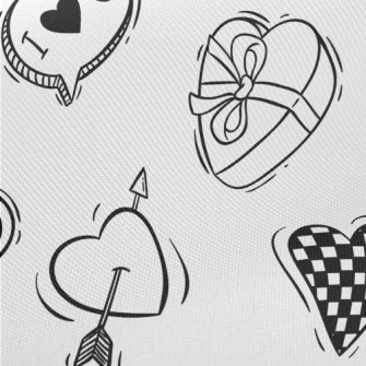 Love Cake Gift Midweight Cotton Poplin