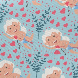 Cupid, The Playful God Of Love Midweight Cotton Poplin