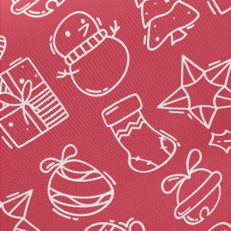 Christmas Snowman Decoration Midweight Cotton Poplin
