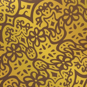 Glitter Damask Midweight Cotton Poplin