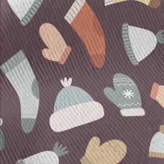 Winter Hats, Socks And Gloves Standard Corduroy