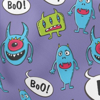 Funny And Scary Monsters Stretch Ponte